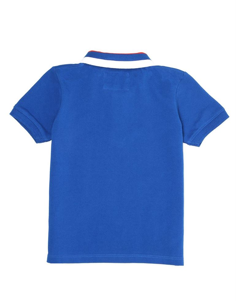 Pepe Jeans Boys Blue Solid T-Shirt